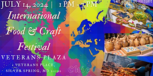 Imagem principal de Silver Spring International Food & Craft Festival @ Veterans Plaza