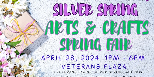 Imagem principal de Silver Spring Mother's Day Arts & Crafts Spring Fair - FREE TO ATTEND