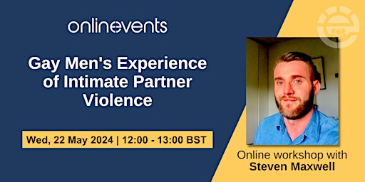 Primaire afbeelding van Gay Men's Experience of Intimate Partner Violence - Steven Maxwell