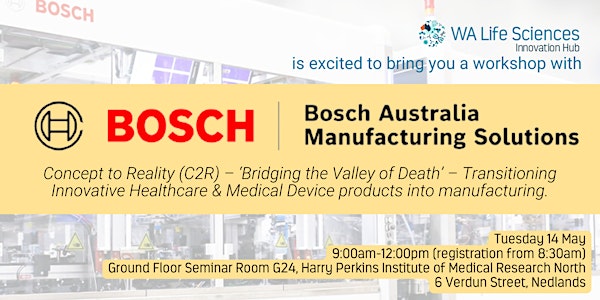 Bosch Australia Manufacturing Solutions (BAMS) Workshop