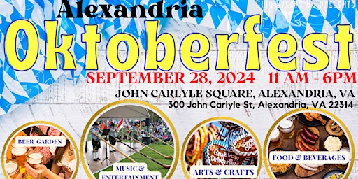 Primaire afbeelding van Old Town Alexandria OKTOBERFEST @ JOHN CARLYLE SQUARE