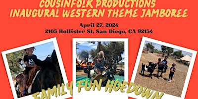 Inaugural Western Jamboree: Family Fun Hoedown  primärbild