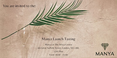 Manya Batch 5 Launch: Private Tasting w/ African wine tasting  primärbild