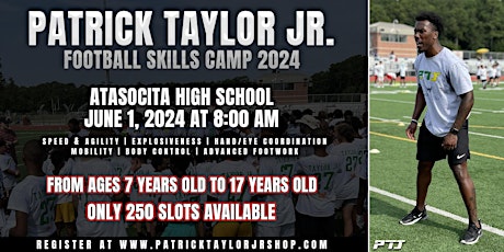Patrick Taylor Jr. Football Camp 2024