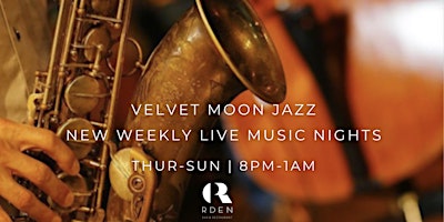 Primaire afbeelding van Velvet Moon Jazz | Live Music Nights