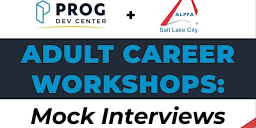 Hauptbild für Adult Career Workshops: Mock Interviews with PROG