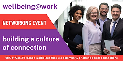 Primaire afbeelding van wellbeing@work - building a culture of connection