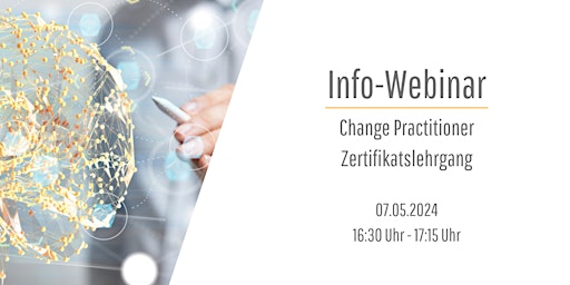 Info-Webinar Change Practitioner Zertifikatslehrgang primary image