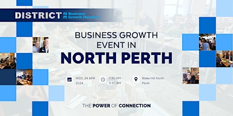 District32 Business Networking Perth – North Perth - Wed  24 Apr