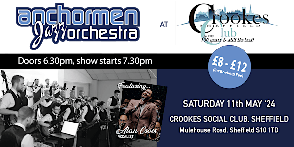Anchormen Jazz Orchestra at Crookes Social Club