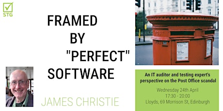 Framed by ‘perfect’ software