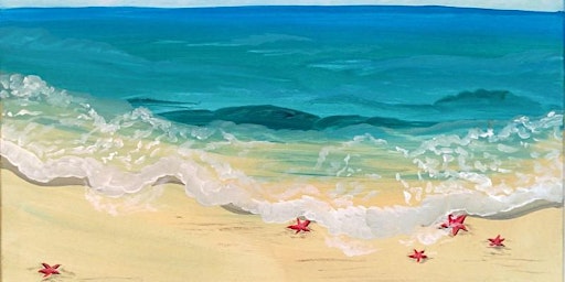 Good Morning, Let's Paint: Starfish Family - 1 Free Coffee W/ Every Ticket Purchased! primary image