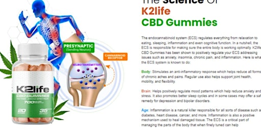 Imagen principal de K2 life CBD Gummies [Hoax or Legitimate] Expert Opinions!
