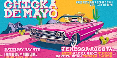 Imagem principal do evento Farm House x NonVerbal Present: Chicka De Mayo