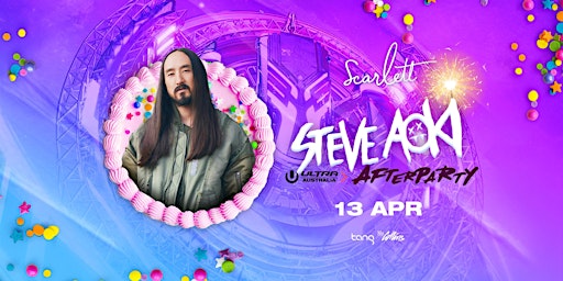 SCARLETT x BELVEDERE | STEVE AOKI | OFFICIAL ULTRA AUSTRALIA AFTER PARTY primary image