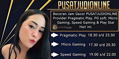 PUSATJUDIONLINE INFO BOCORAN JAM GACOR HARI INI