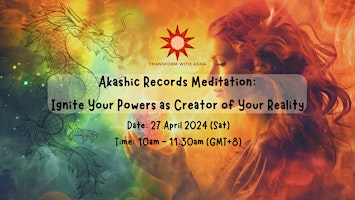 Imagen principal de Akashic Records Meditation: Ignite Your Powers as Creator of Your Reality