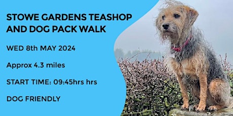 STOWE GARDENS TEASHOP & DOG PACK  WALK | 4.3 MILES | MODERATE| BUCKS