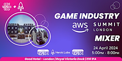 Primaire afbeelding van Game Industry AWS Summit Mixer