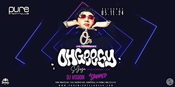 OHGEESY PERFORMING LIVE AT PURE NIGHTCLUB