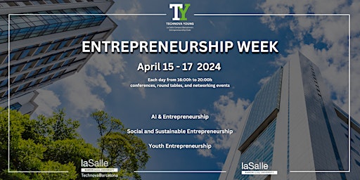 Imagem principal de TY Entrepreneurship Week