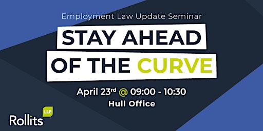 Image principale de Stay ahead of the curve: Employment Law Update Seminar