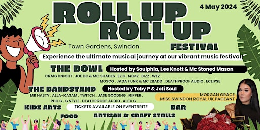 Imagem principal do evento Roll Up Roll Up Festival