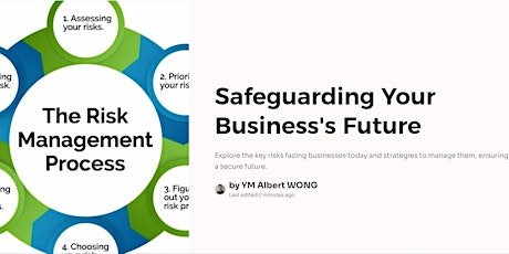 Safeguard Your Business’ Future: what risks are we facing and how to manage