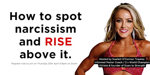 How to spot narcissism and rise above it! primary image