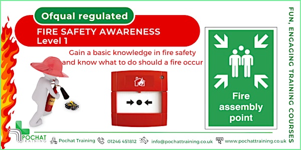 QA Level 1 Award in Fire Safety Awareness (RQF)