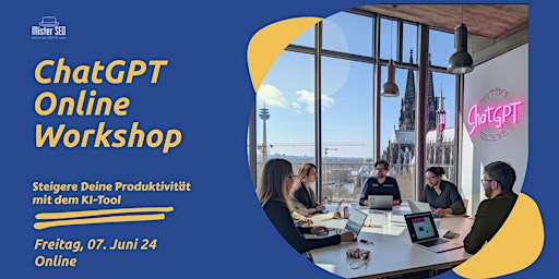 Hauptbild für ChatGPT Workshop Köln - Deep Dive für mehr Produktivität mit dem KI Tool