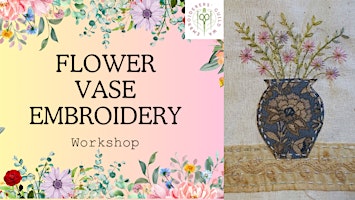 Image principale de Flower Vase Embroidery Workshop