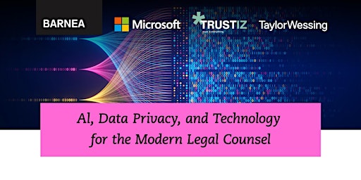 Imagem principal do evento Al, Data Privacy, and Technology for the Modern Legal Counsel