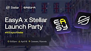 Primaire afbeelding van EasyA x Stellar London Launch Party