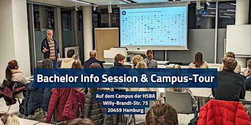 Hauptbild für HSBA – Bachelor Info Session & Campus-Tour