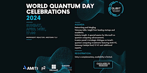 World's Quantum Day Celebration 2024 primary image