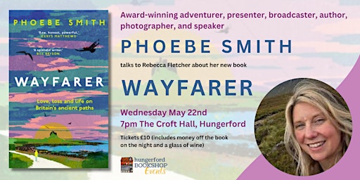 Primaire afbeelding van Adventurer Phoebe Smith discusses her new book Wayfarer