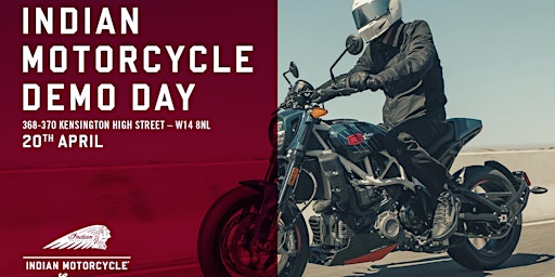 Imagem principal de INDIAN MOTORCYCLE LONDON - FTR DEMO EVENT