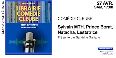 Primaire afbeelding van Stand up " Rire et Lire"