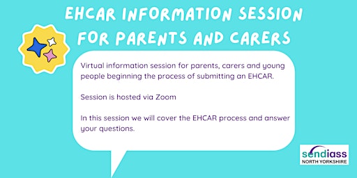 EHCAR Information Session for Parents/Carers primary image