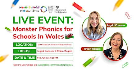 LIVE EVENT: Monster Phonics for Schools In Wales