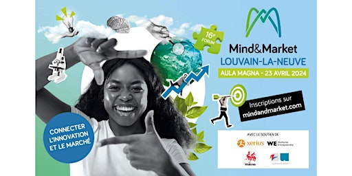 Primaire afbeelding van Forum Mind & Market Louvain-La-Neuve 2024 – 16e édition