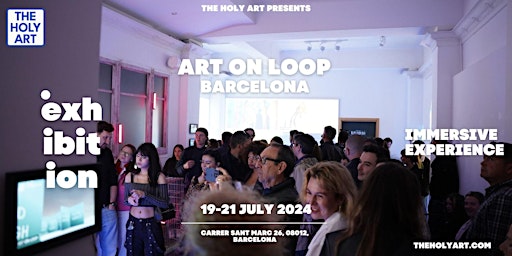 Imagem principal do evento Art on Loop - Immersive Experience - Art Exhibition in Barcelona