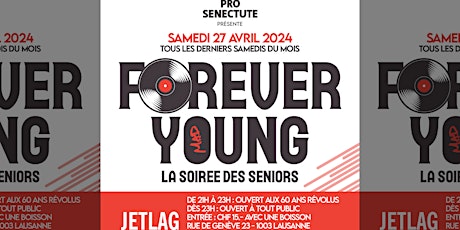 Imagem principal do evento Forever Young (+60 ans)