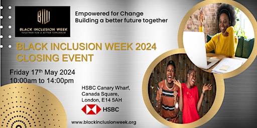 Imagem principal de Black Inclusion Week 2024: Empowered for Change – Closing event