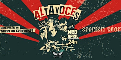 ALTAVOCES (Spanish Rock - Live Music) primary image