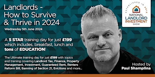 Imagem principal do evento Landlords Learn How to Survive and Thrive in 2024