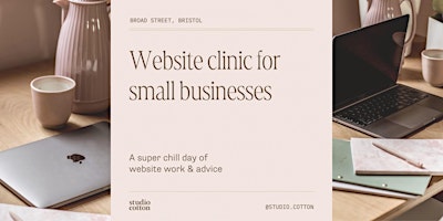 Website Help Clinic with Studio Cotton  primärbild