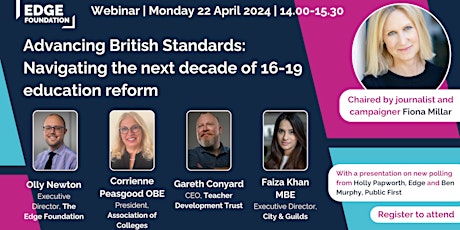 Advancing British Standards: Navigating the next decade of 16-19 education