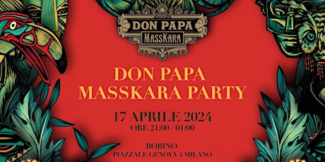 InfoMilano | Design FuoriSalone 2024 -DON PAPA RUM MASSKARA PARTY